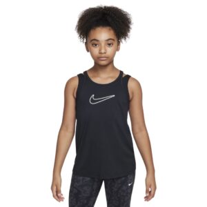 Nike One Classic Girls Dri-FIT Tank Top Black