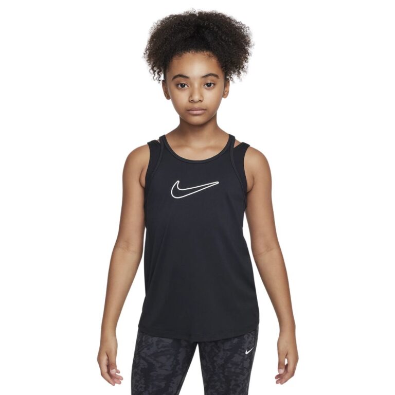 Nike One Classic Girls Dri-FIT Tank Top Black
