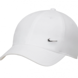 Nike dri-FIT Club Metallic Swoosh White