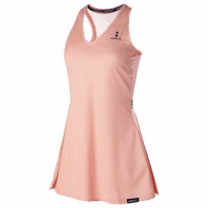 Nordic Dots Elegance Dress - L orange Damkläder > Nordic Dots
