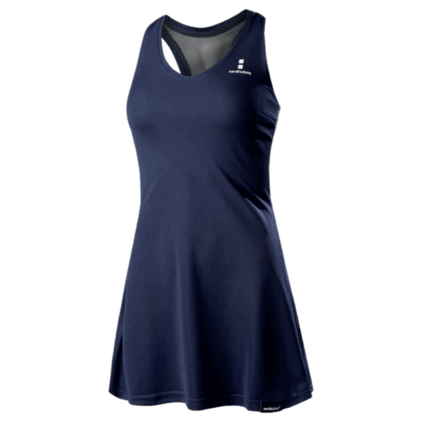 NordicDots Elegance Dress - L Mörkblå Damkläder > Nordic Dots