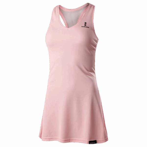 NordicDots Elegance Dress - L Rosa Damkläder > Nordic Dots