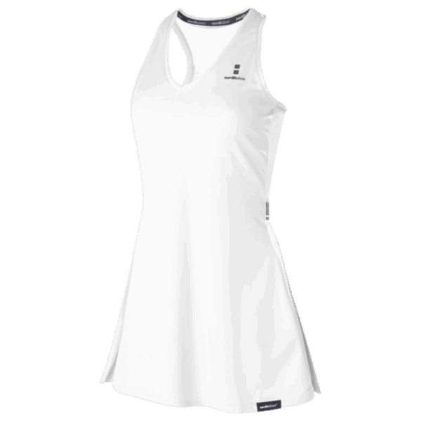 NordicDots Elegance Dress - L Vit Damkläder > Nordic Dots