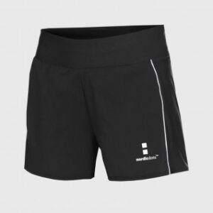 NordicDots Women Shorts Black w ballpocket back