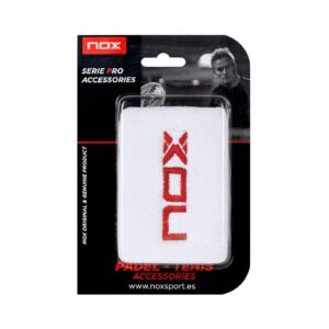 Nox Svettband Vit/Röd