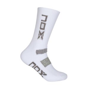 Nox Technical Socks 1-pack White/Grey logo