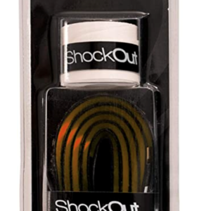 ShockOut Dual Pro Grip Svart + Overgrip Vit