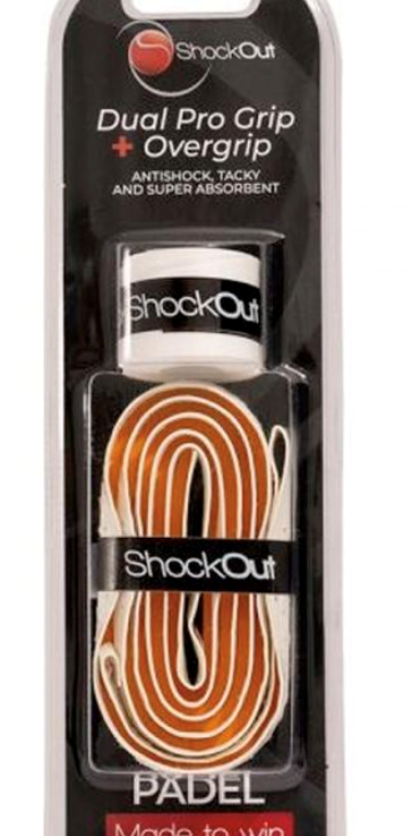 ShockOut Dual Pro Grip Vit + Overgrip Vit