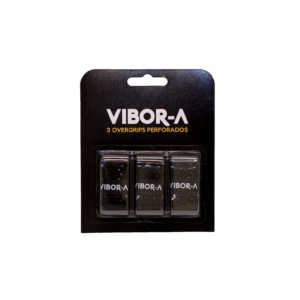 Vibor-A Blister 3 Pack Overgrips Pro Perf Black