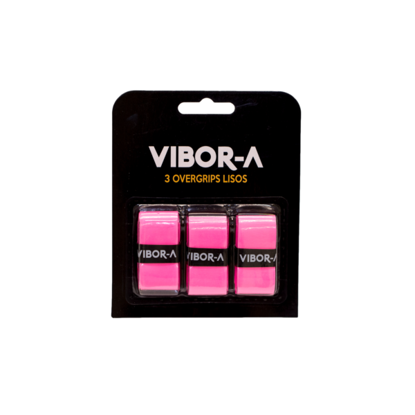 Vibor-A Blister 3-Pack Overgrips Pro Soft Pink