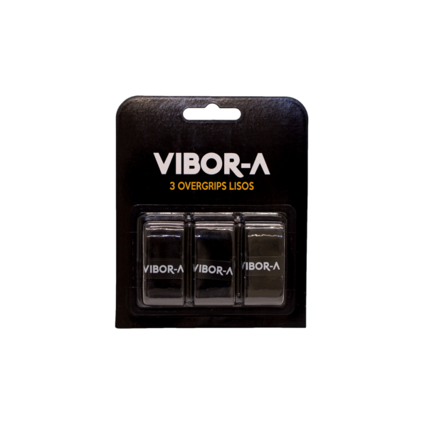 Vibor-A Blister 3 Pack Overgrips Pro Soft Svart