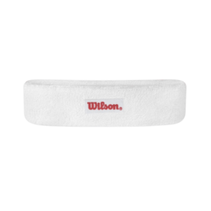 Wilson Headband Vit Svettband & pannband > Wilson