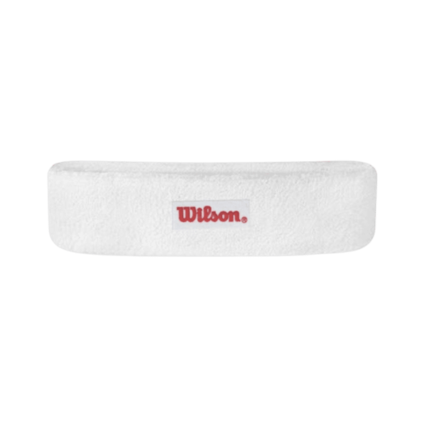 Wilson Headband Vit Svettband & pannband > Wilson