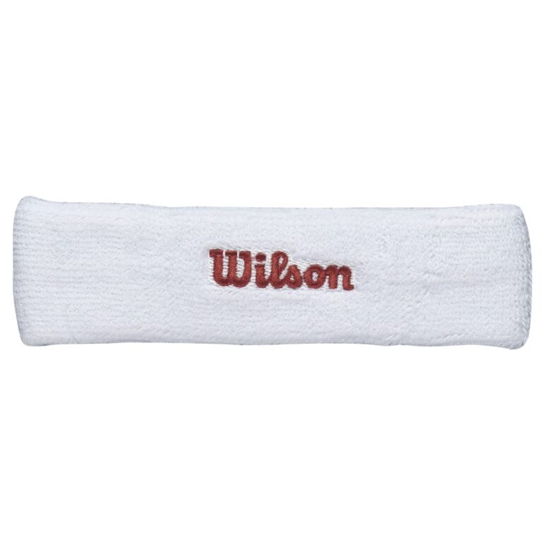 Wilson Pannband Vit