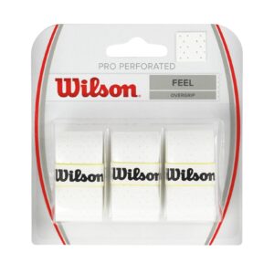 Wilson Pro Overgrip Perforated 3-Pack White