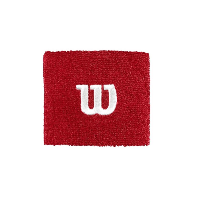 Wilson Svettband 2-pack Röd