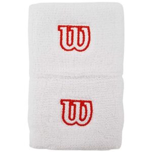 Wilson Svettband Vit 2-pack