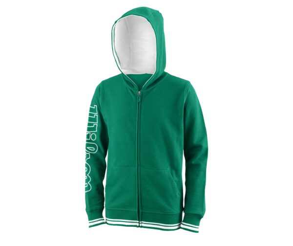 Wilson Team II FZ Hoody Junior Green