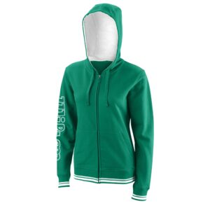 Wilson Team II FZ Hoody Women Green