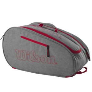 Wilson Team Padel Bag Grey/Red