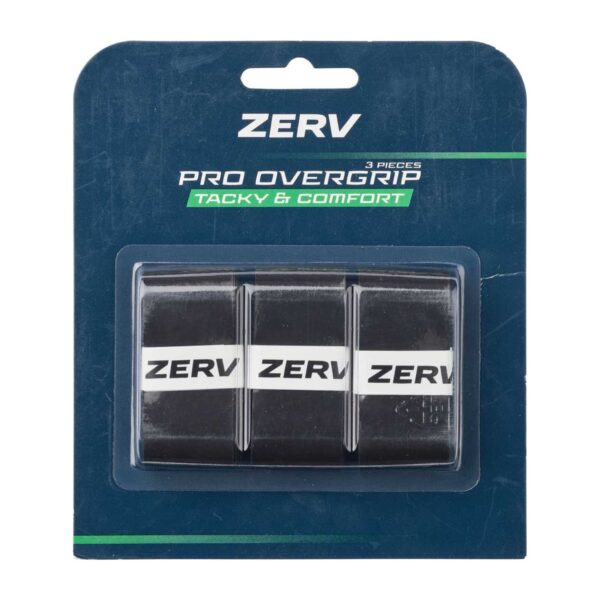 ZERV Pro Overgrip 3-Pack Black