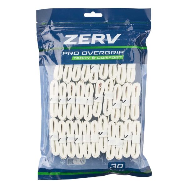 ZERV Pro Overgrip 30-Pack White