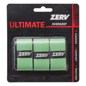 ZERV Ultimate Overgrip Grön 3-pack